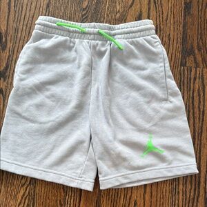 Jordan Gray Shorts. Never worn.  Boys medium.